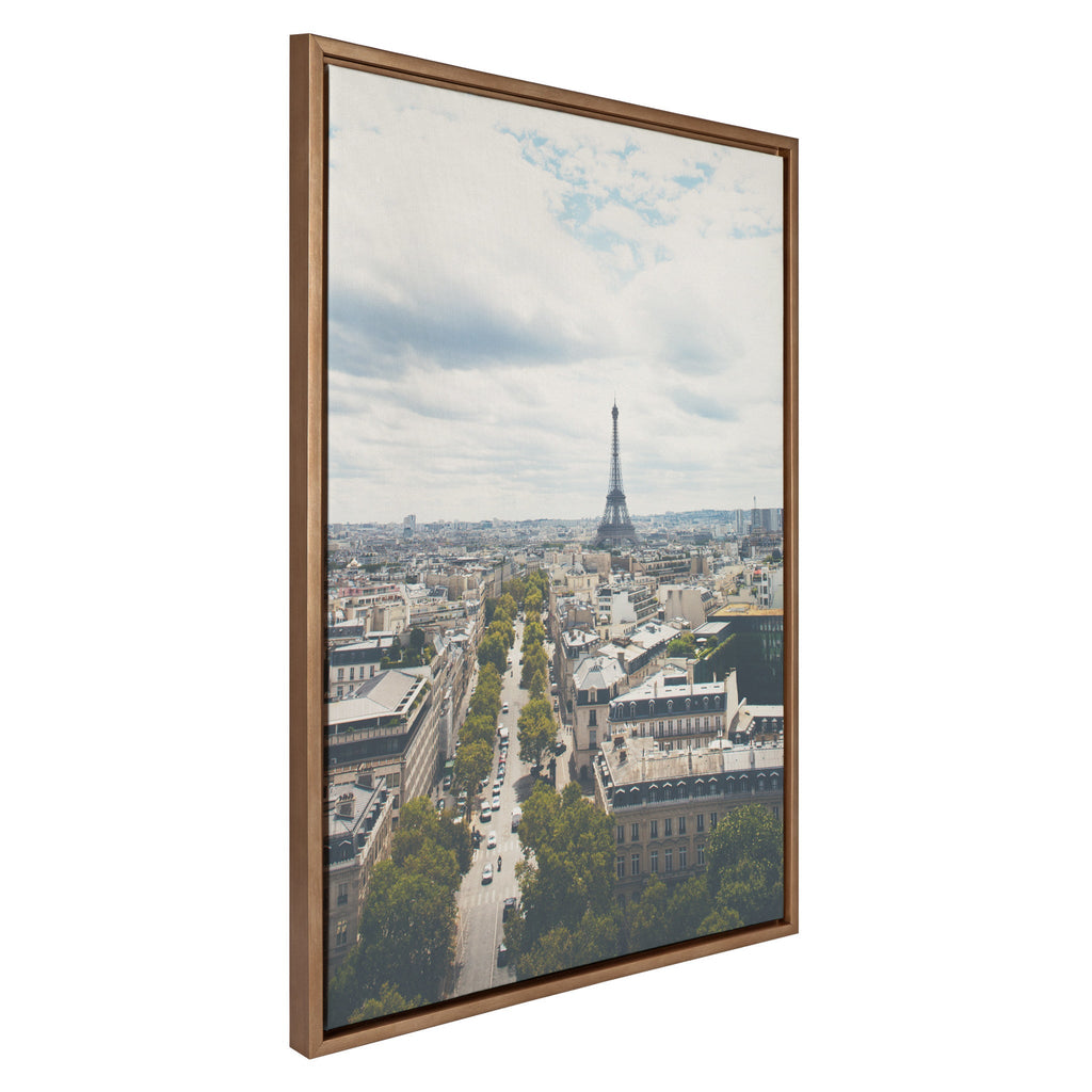 Sylvie France Framed Canvas by Laura Evans