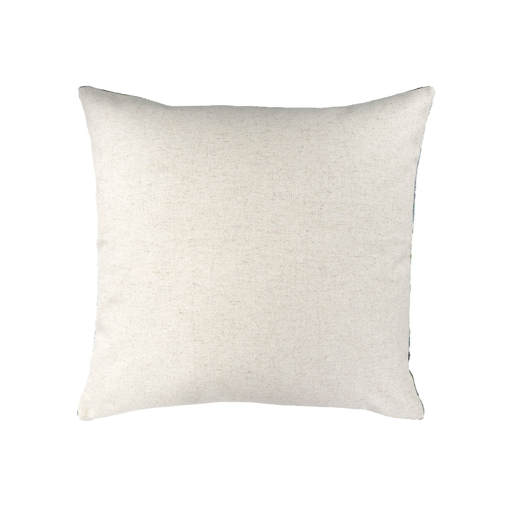 Marco Silk Velvet Ikat Throw Pillow Cover, 24 x 24