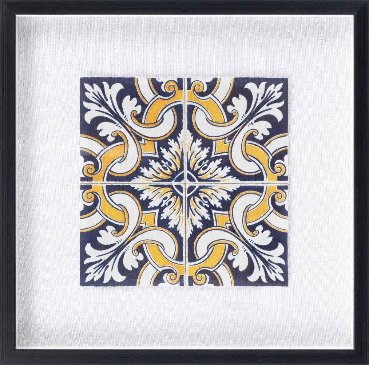 Mazgirt Majestic Black Frame Wall Art Piece