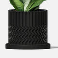 Minimalist Zig-Zag Planter
