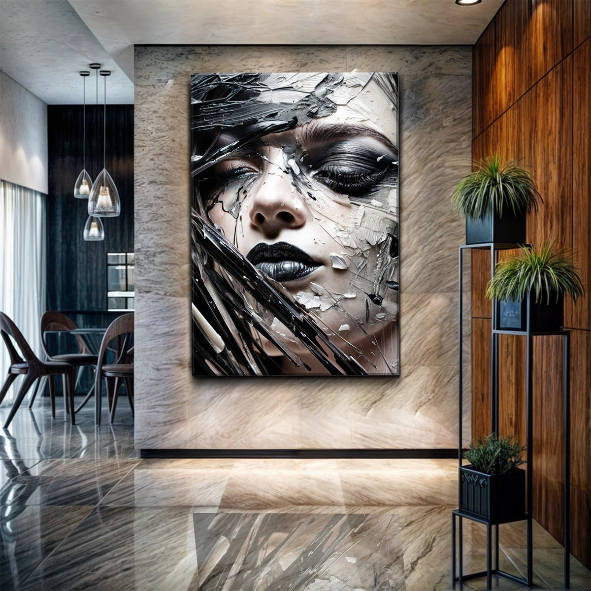 Cool Mystique Canvas Wall Art