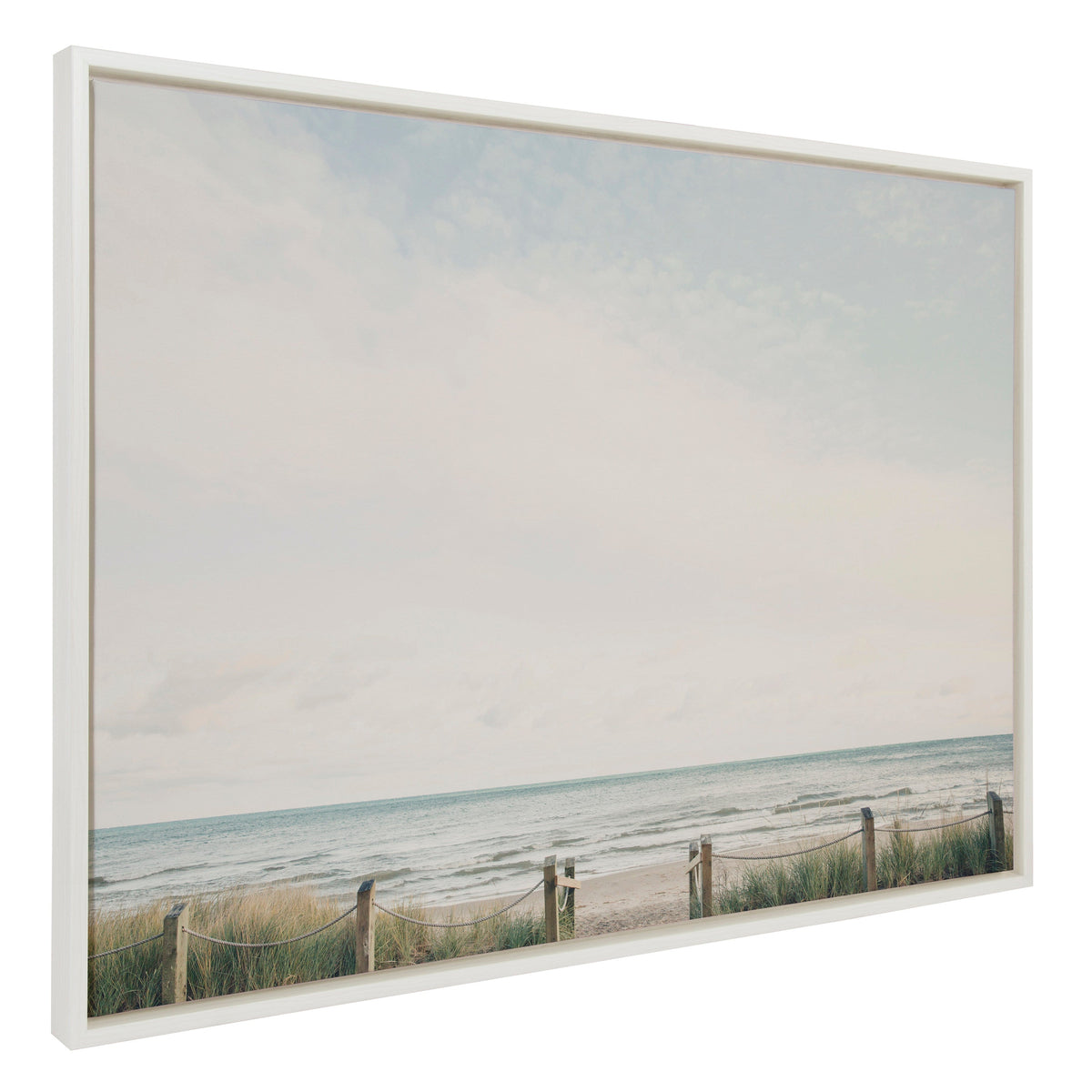 Sylvie Pale Sky Framed Canvas by Emiko and Mark Franzen of F2Images