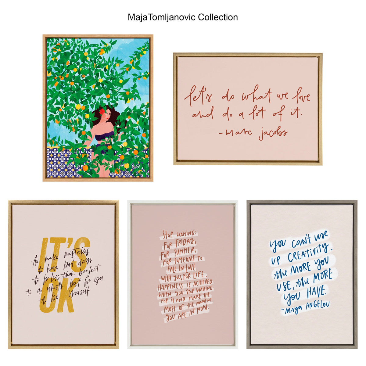 Sylvie Sevilla Girl Framed Canvas by Maja Tomljanovic
