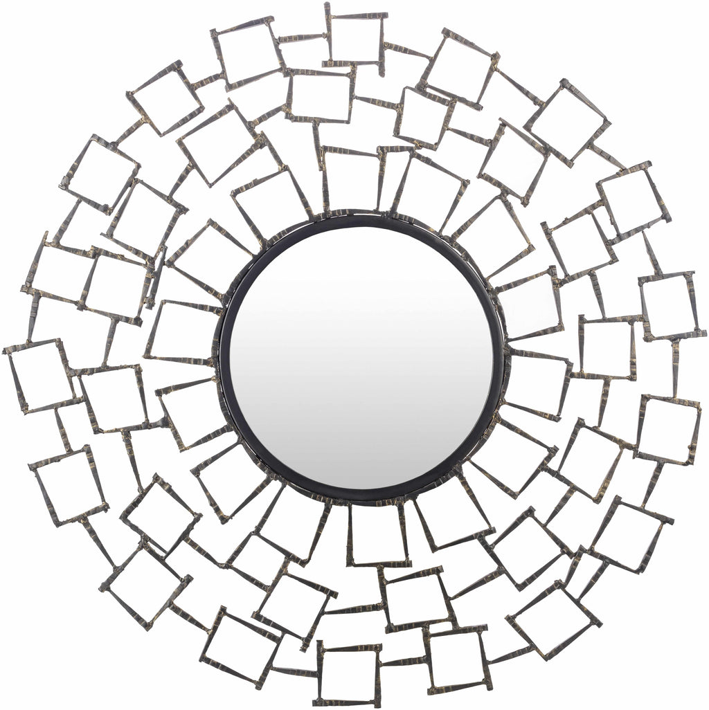 Nuin Iron-Frame Mirror