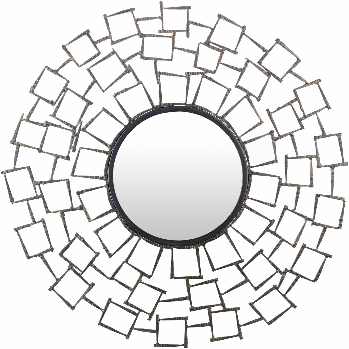 Nuin Iron-Frame Mirror