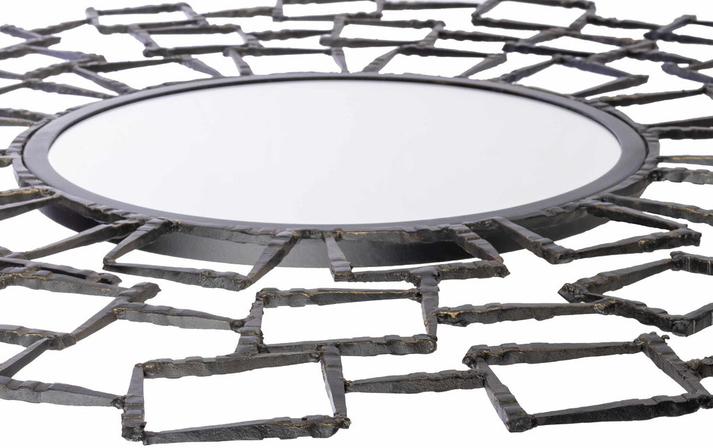 Nuin Iron-Frame Mirror