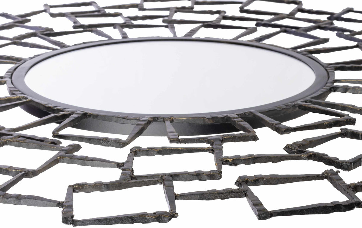 Nuin Iron-Frame Mirror