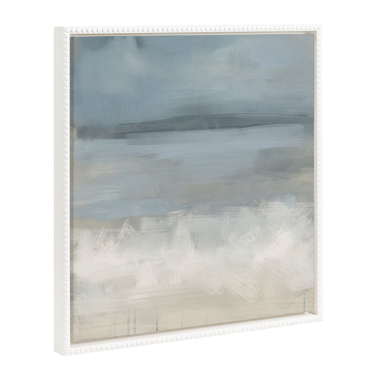 Sylvie The Blues Framed Canvas by Mary Sparrow