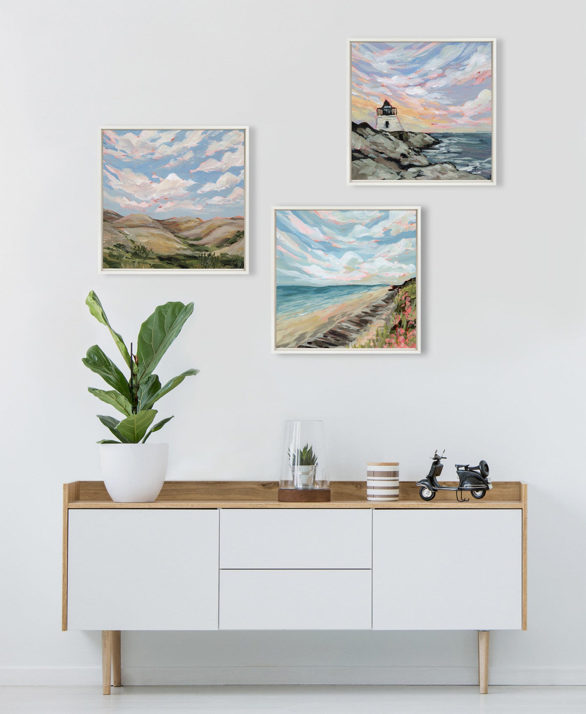 Sylvie Rhode Island Framed Canvas by Emily Kenney