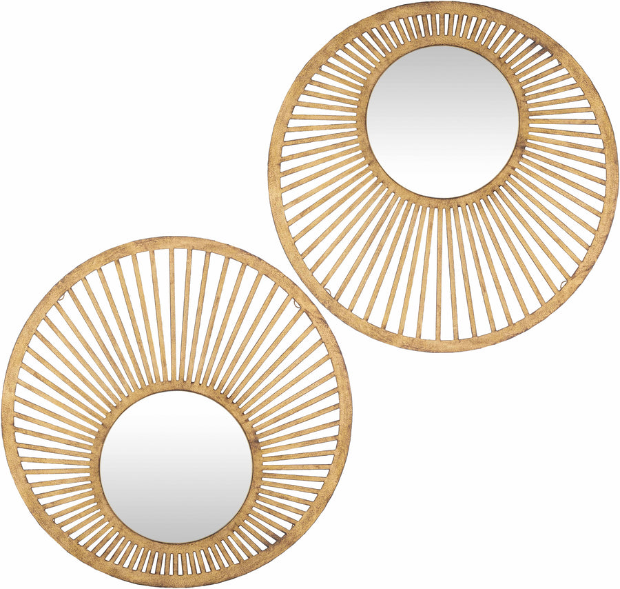 Orah Iron-Frame Mirror