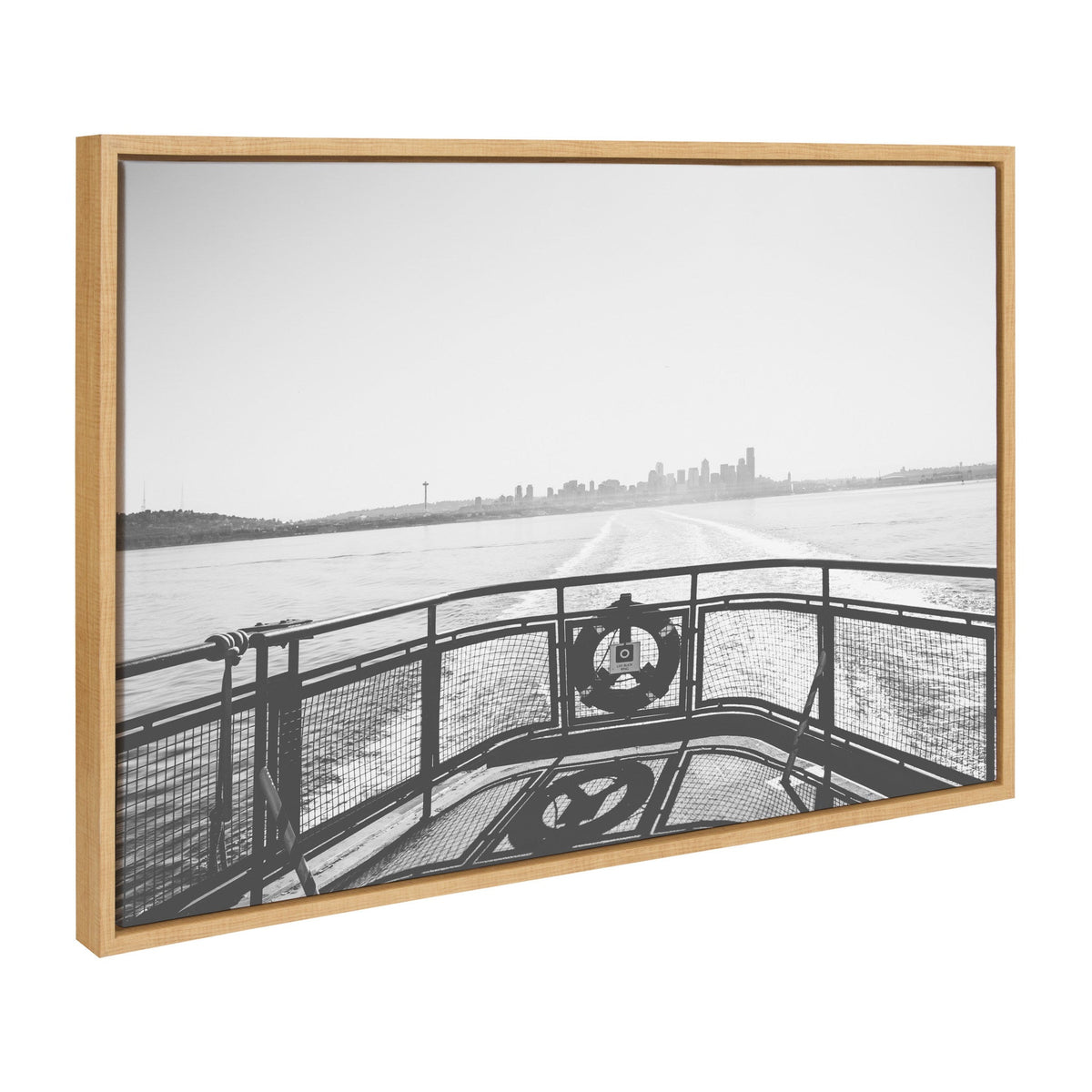 Sylvie Morning Ferry Framed Canvas by Patricia Hasz