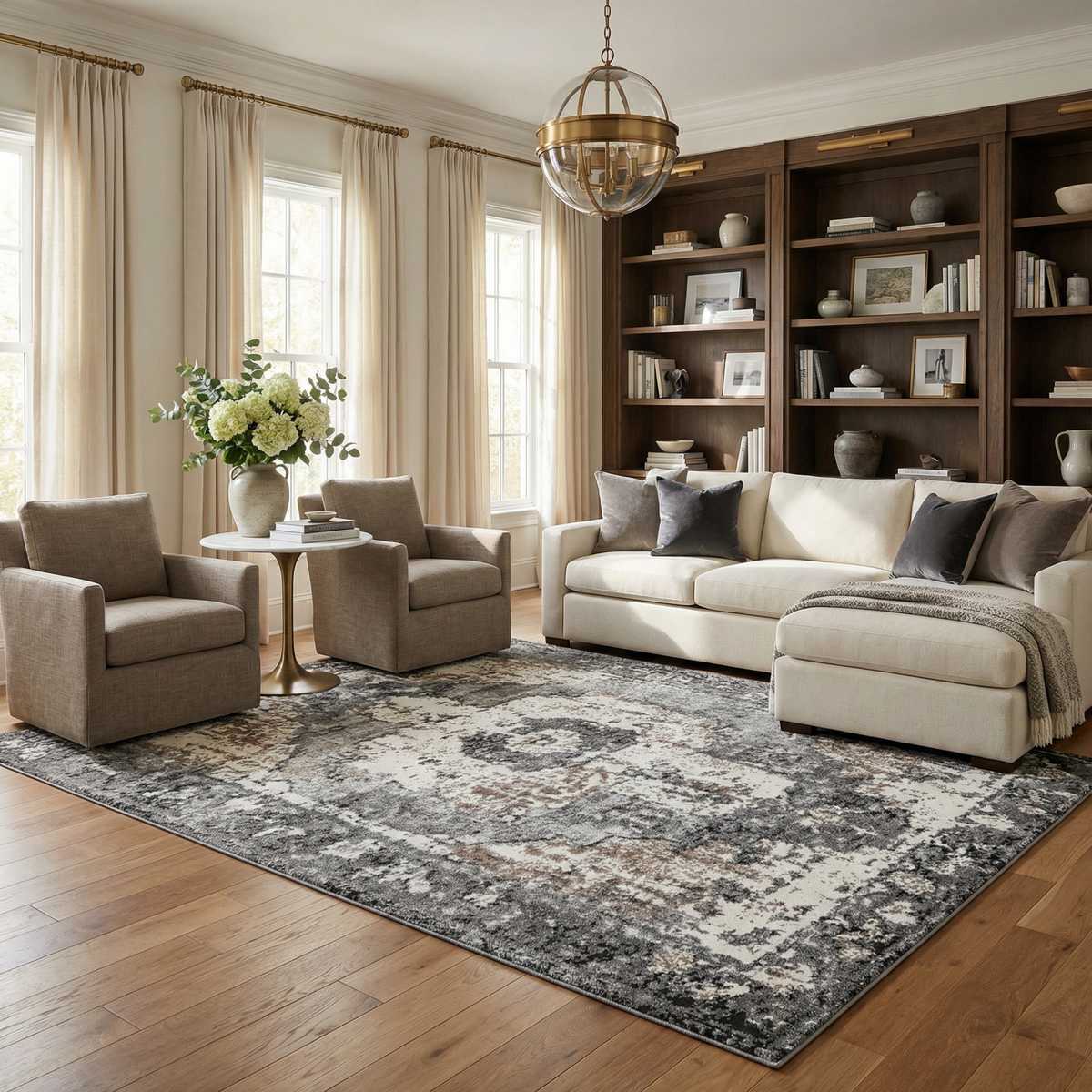 Newalla Traditional Area Rug