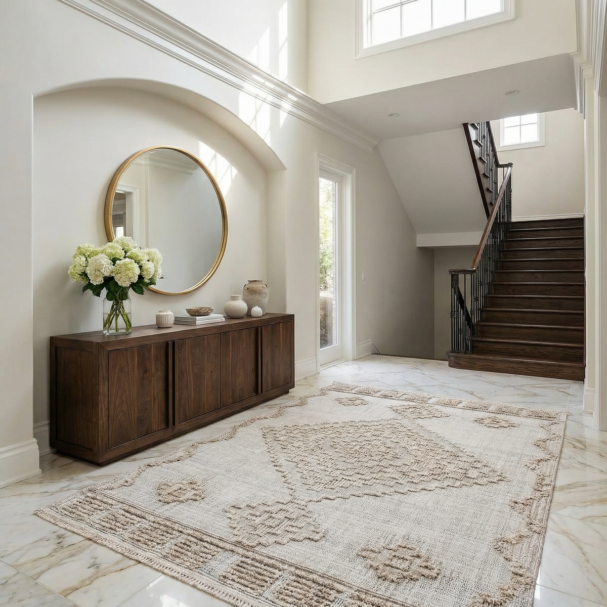 Ampusungan Bohemian Area Rug