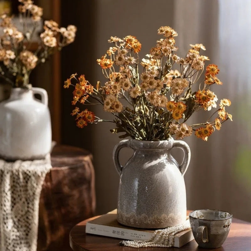 Artificial Autumn Daisy Spray – 21"