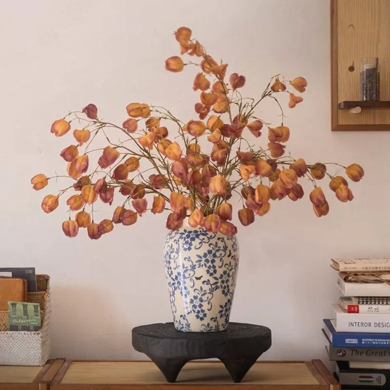 Artificial Autumn Lantern Branch