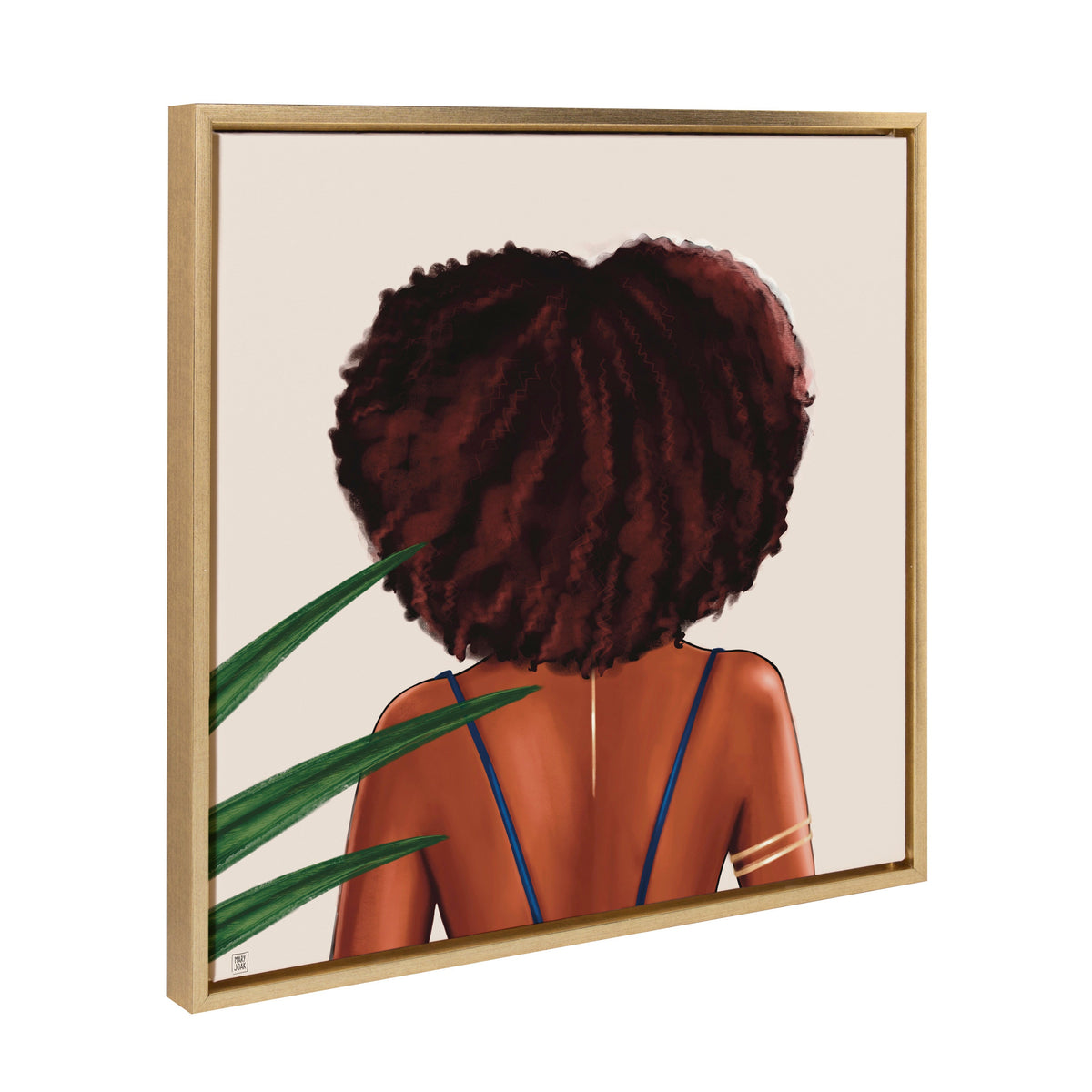 Sylvie Whatever You Want Framed Canvas by Mary Joak