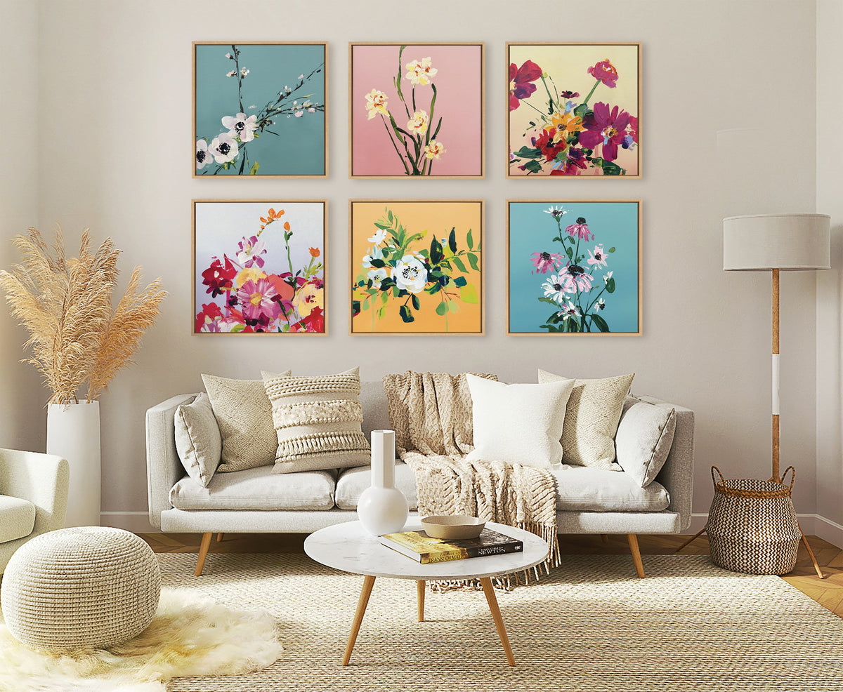 Sylvie It Could Have Gone Two Ways They Said Framed Canvas by Emma Daisy