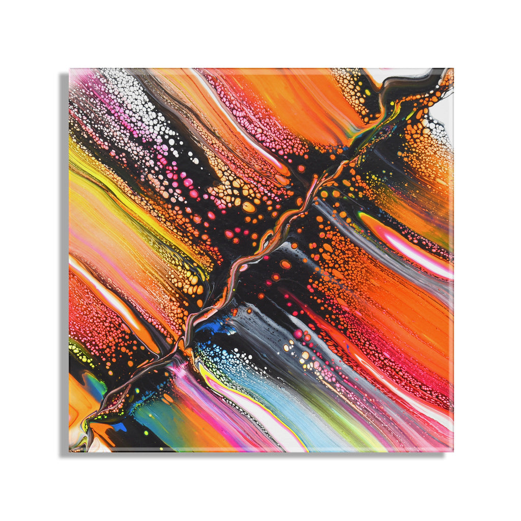 Aloha Floating Acrylic Art by Xizhou Xie