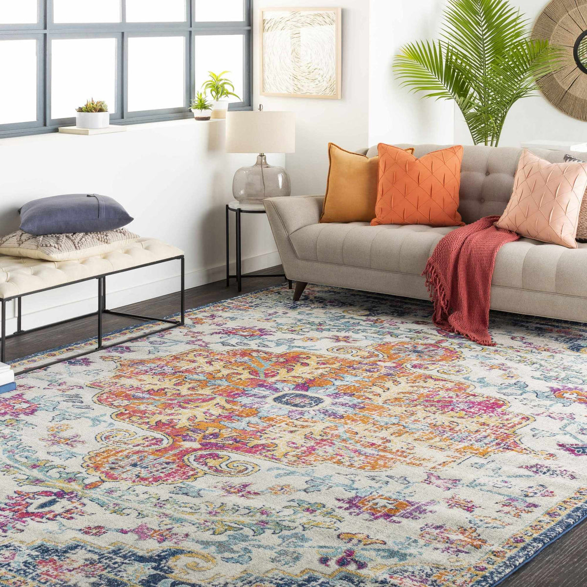 Bodrum Traditional Area Rug