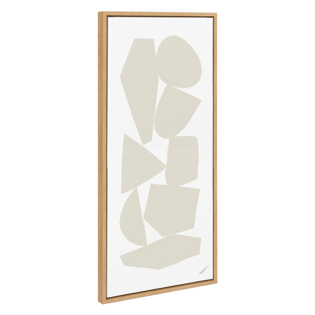 Sylvie Constructed III Framed Canvas by Statement Goods
