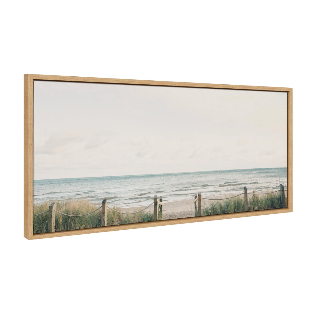 Sylvie Pale Sky Framed Canvas by Emiko and Mark Franzen of F2Images