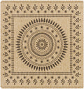 Beata Round Faux Jute Outdoor Rug