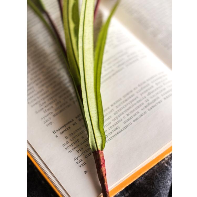Artificial Silk-Look Fritillaries Lily Flower Stem in Pink or Purple 26" Tall