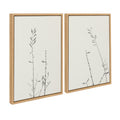Sylvie Retro Tennessee Botanicals Framed Canvas Set of 2 by Stephanie Klatt