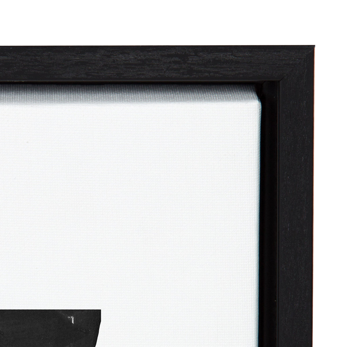 Sylvie Modern Abstract Framed Canvas Set