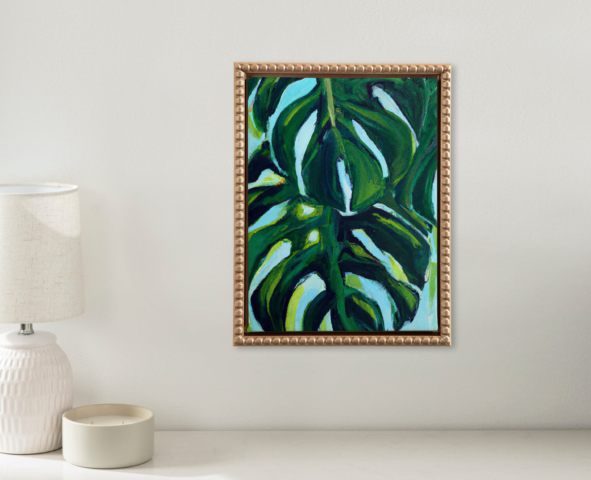 Sylvie Blank Framed Canvas 10x13