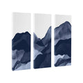 Mountain Range Canvas Wall Art Set of 3 by Amy Lighthall