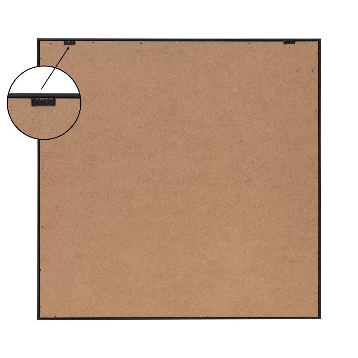 Sylvie Sophisticated Neutral Coral Tan Framed Canvas by The Creative Bunch Studio