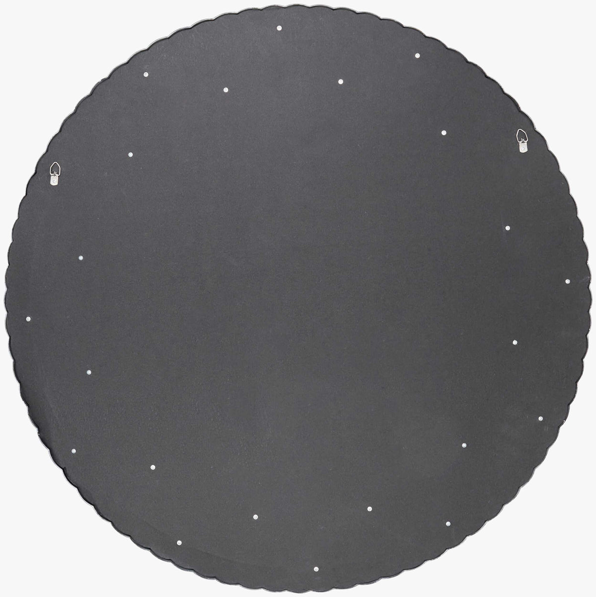 Polverigi Round White Mirror