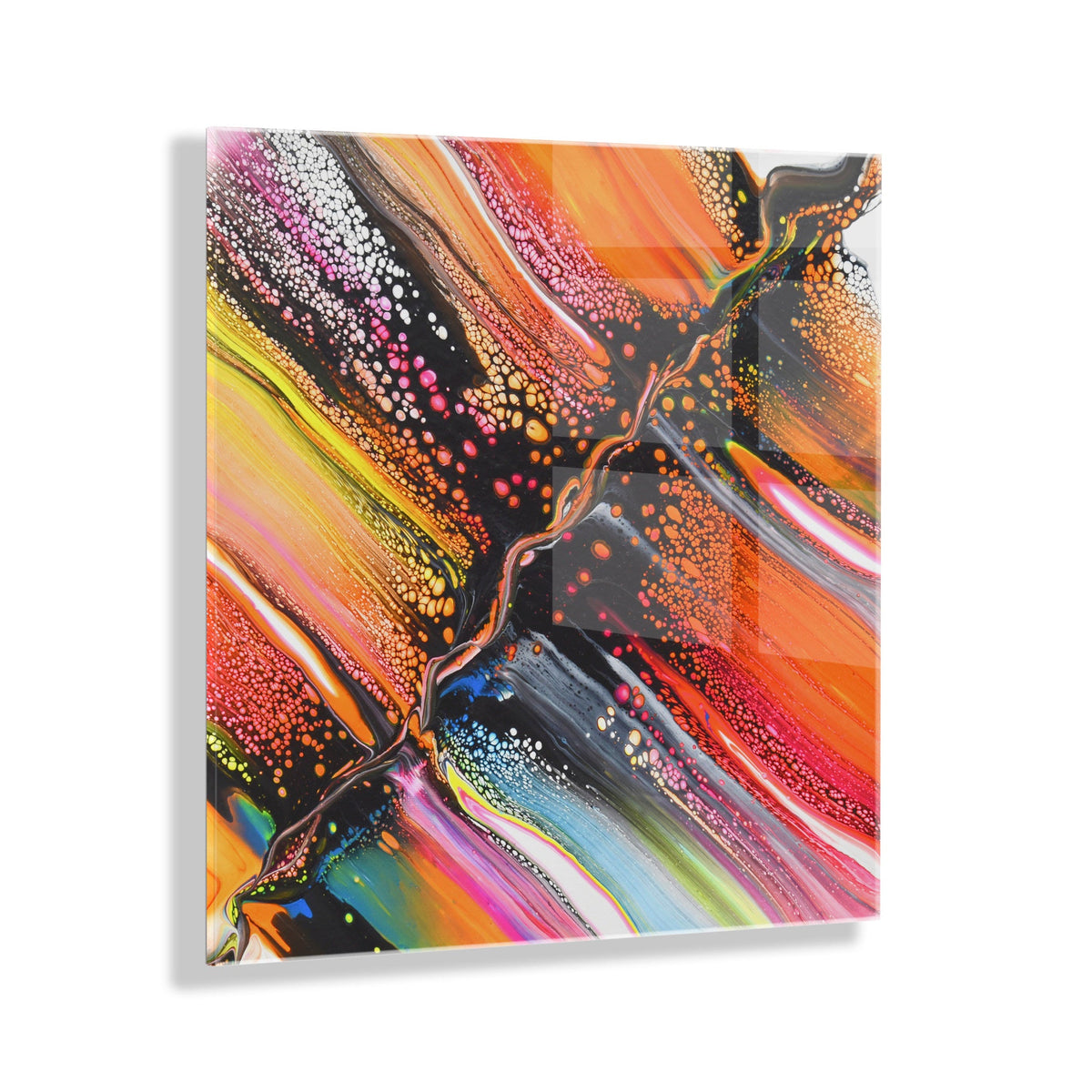 Aloha Floating Acrylic Art by Xizhou Xie