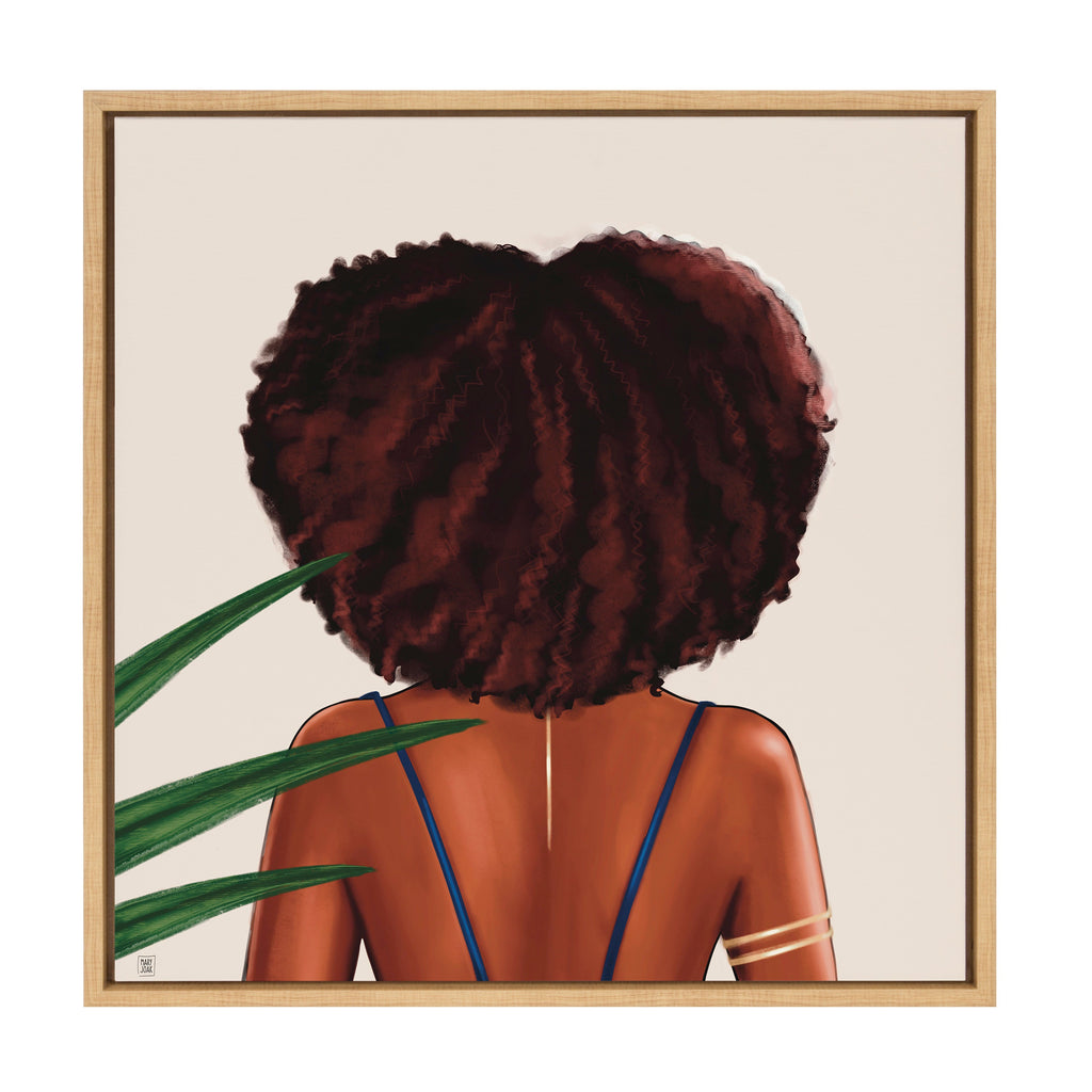 Sylvie Whatever You Want Framed Canvas by Mary Joak