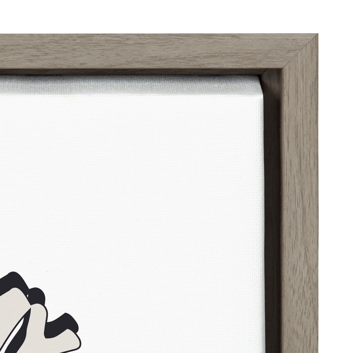 Sylvie Personal Space Framed Canvas by The Creative Bunch Studio