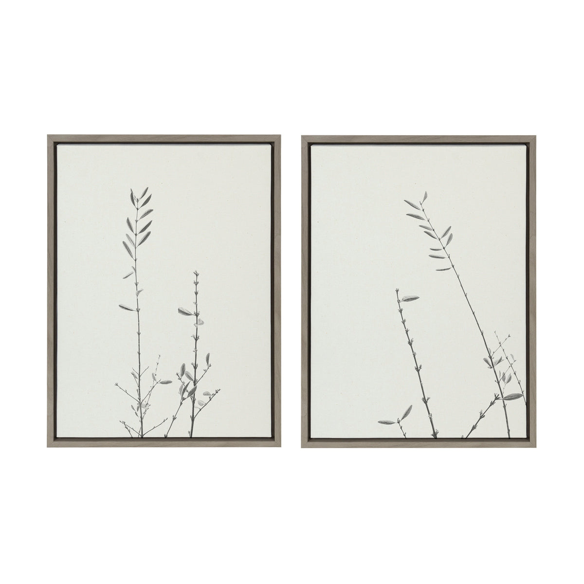 Sylvie Retro Tennessee Botanicals Framed Canvas Set of 2 by Stephanie Klatt