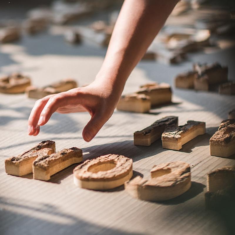 Wooden Alphabet Letter