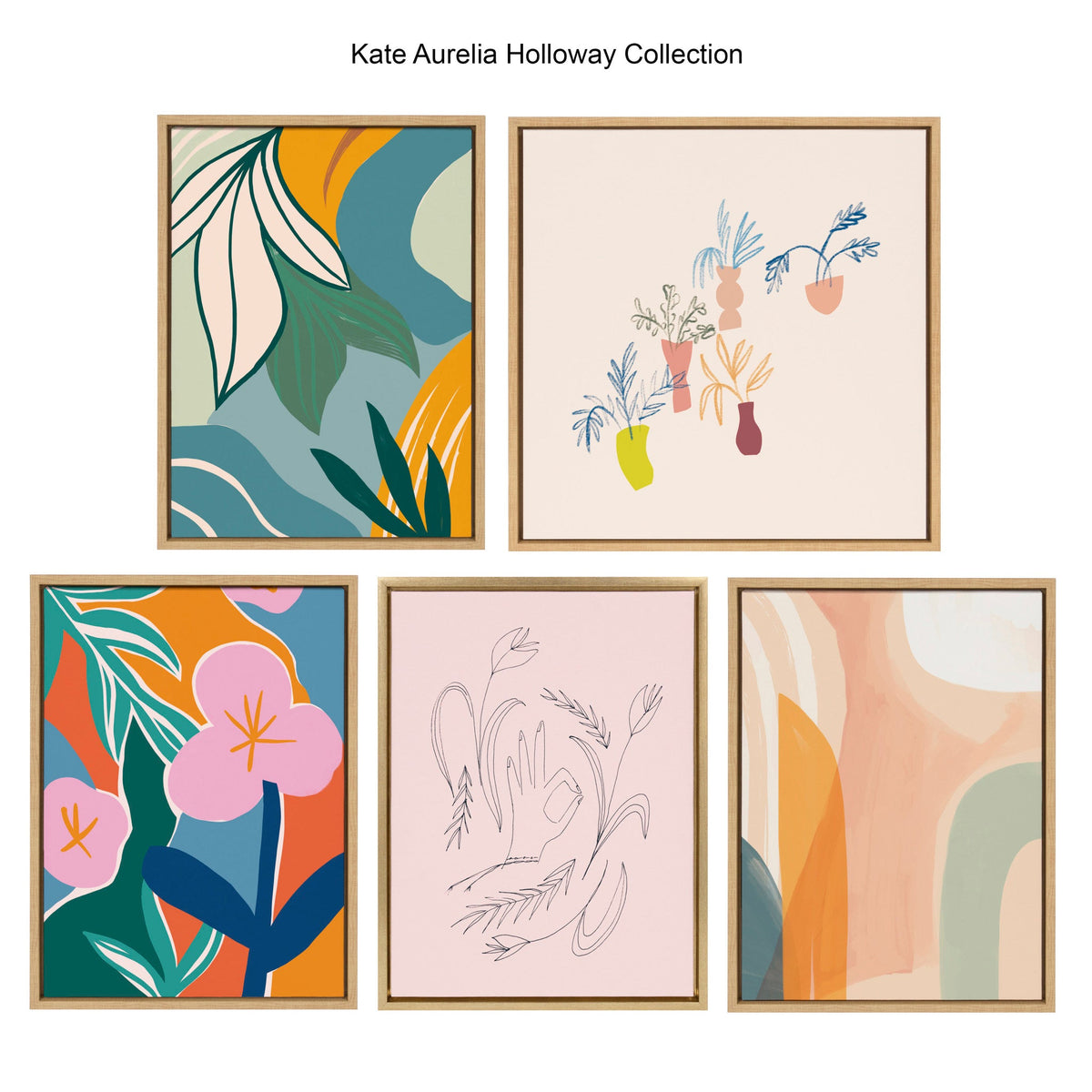 Sylvie Mexico City Morning Framed Canvas by Kate Aurelia Holloway