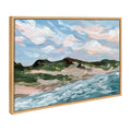 Sylvie Michigan Sand Dunes Framed Canvas by Emily Kenney