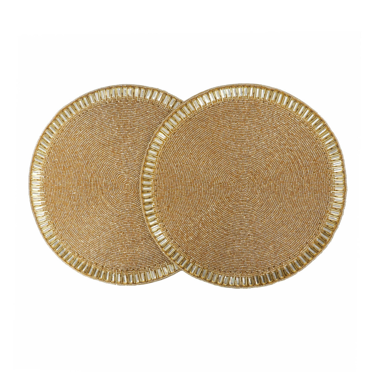 Yellow Diamonds Placemats, Set of 2