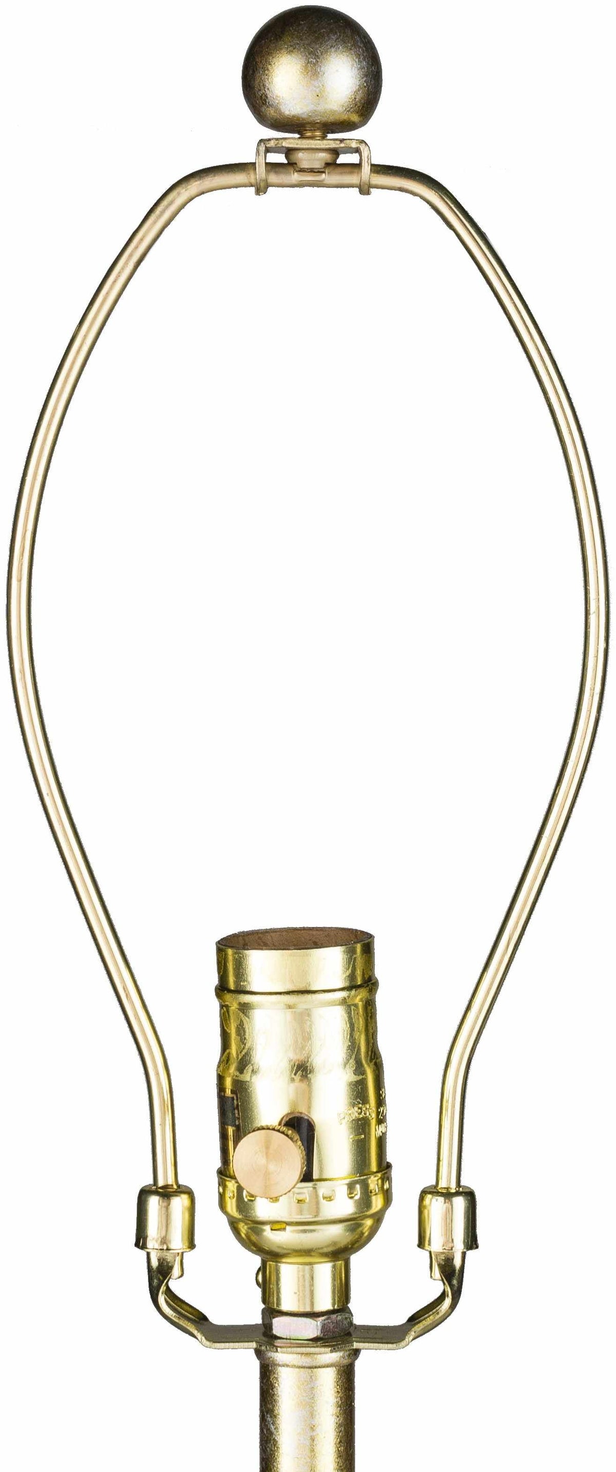Zell Gold Crystal Table Lamp
