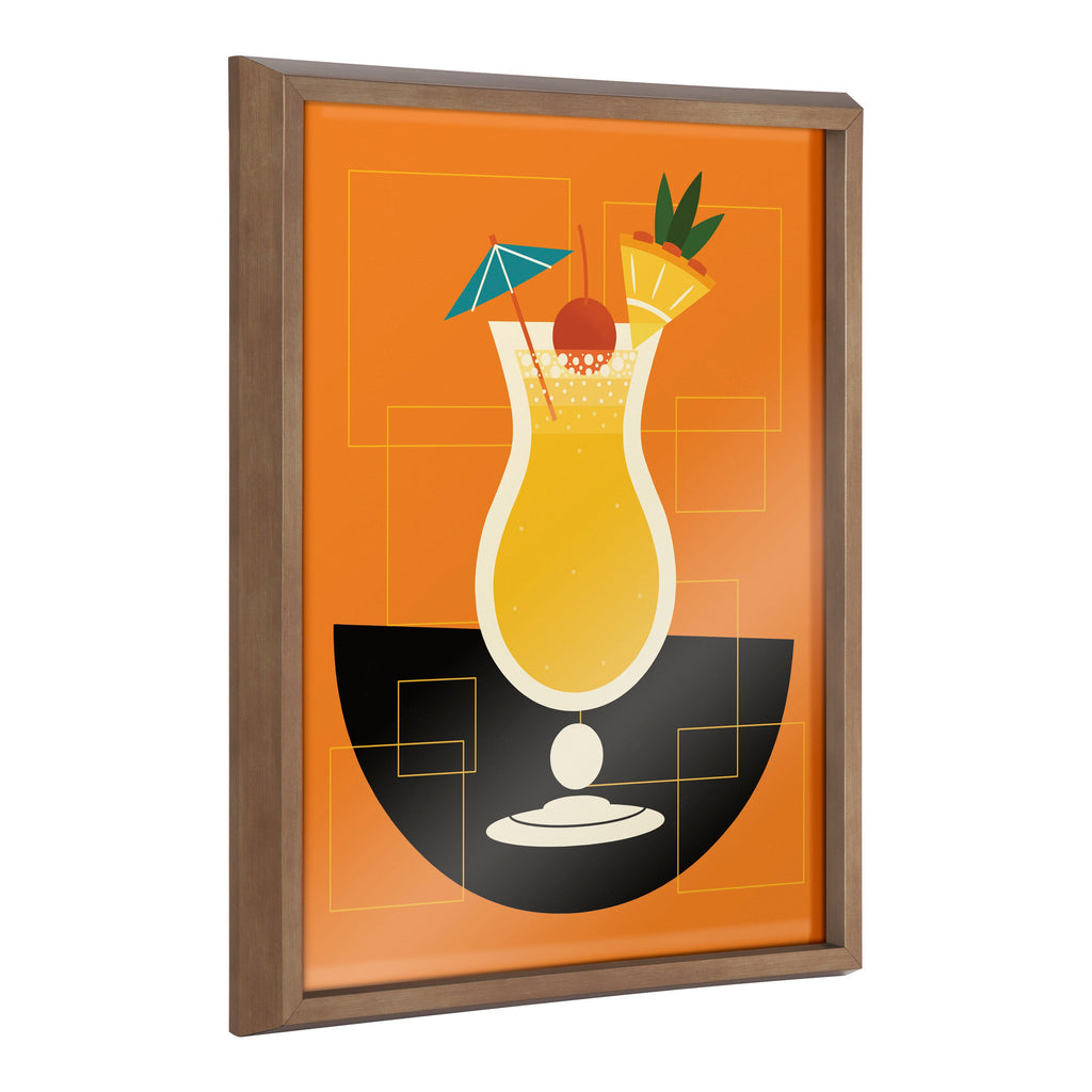 Blake Pina Colada Framed Printed Art by Amber Leaders Designs
